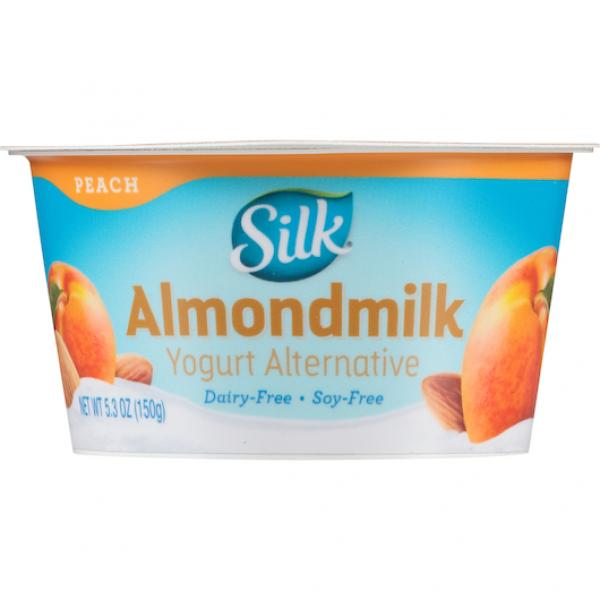 Silk Almond Cultured Peach 5.3 Ounce Size - 8 Per Case.