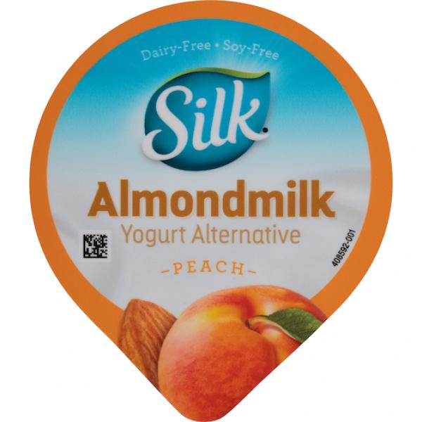 Silk Almond Cultured Peach 5.3 Ounce Size - 8 Per Case.