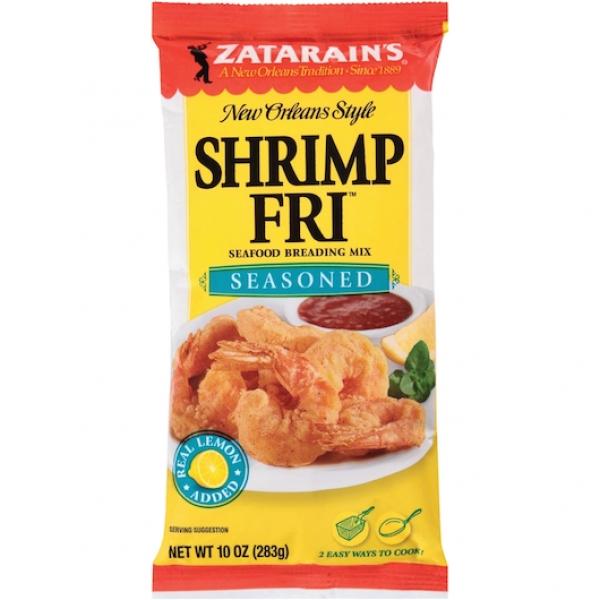 Zatarain's Shrimp Fry Poly Bag 10 Ounce Size - 12 Per Case.