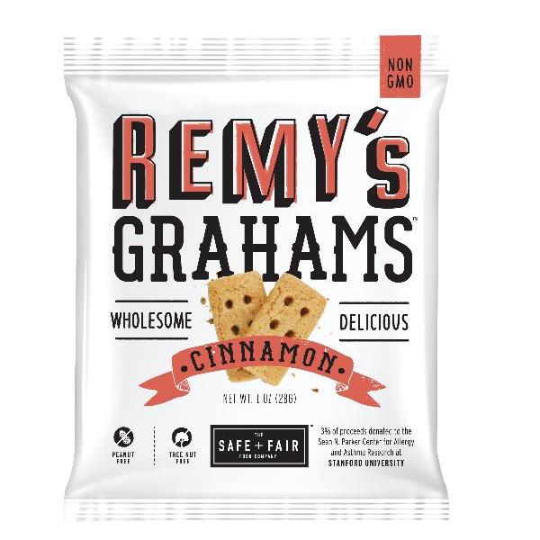 Remy's Grahams Cinnamon1 Ounce Size - 192 Per Case.