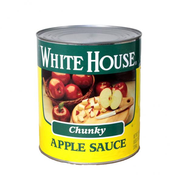 Commodity Chunky Applesauce Can 10 Cans - 6 Per Case.