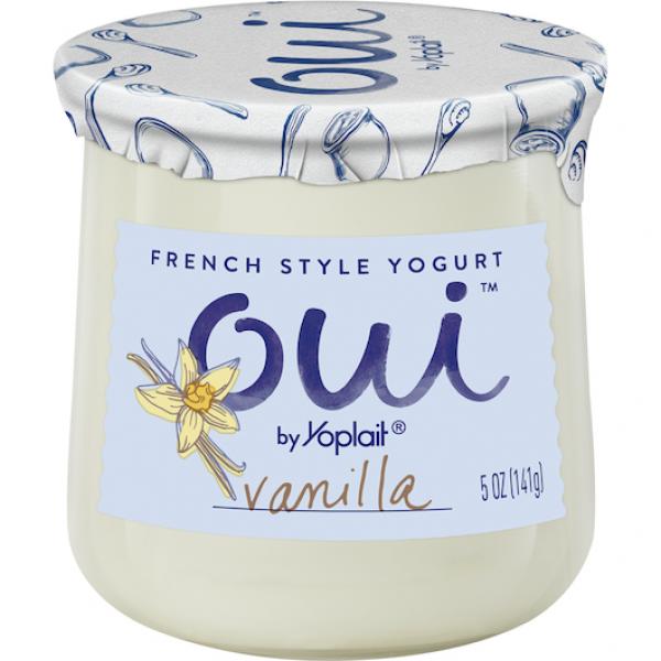 Oui™ By Yoplait® Yogurt Single Serve Cupvanilla 5 Ounce Size - 8 Per Case.
