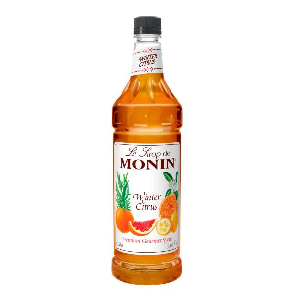 Monin Winter Citrus 1 Liter - 4 Per Case.