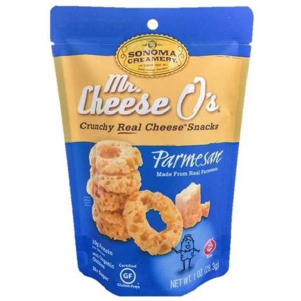 Mr Cheese O's Parmesan 1 Ounce Size - 18 Per Case.