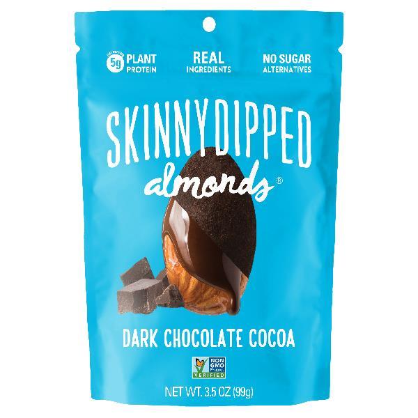 Skinny Dipped Almonds Almonds Cocoa Skinny Dipped 3.5 Ounce Size - 10 Per Case.