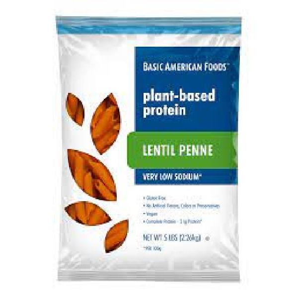 Baf Lentil Penne Complete Protein Protein Per Portion Gluten Free And Vegan 5 Pound Each - 2 Per Case.