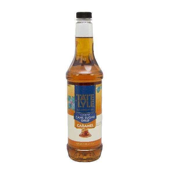 Tate & Lyle Caramel Flavored Syrup 25.4 Ounce Size - 4 Per Case.