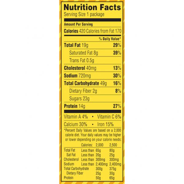 Lunchable Single Serve Pepperoni Pizza Convenience Meal, 10.7 Ounce Size - 8 Per Case.