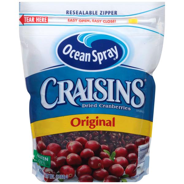 Craisins® Original 48 Ounce Size - 2 Per Case.