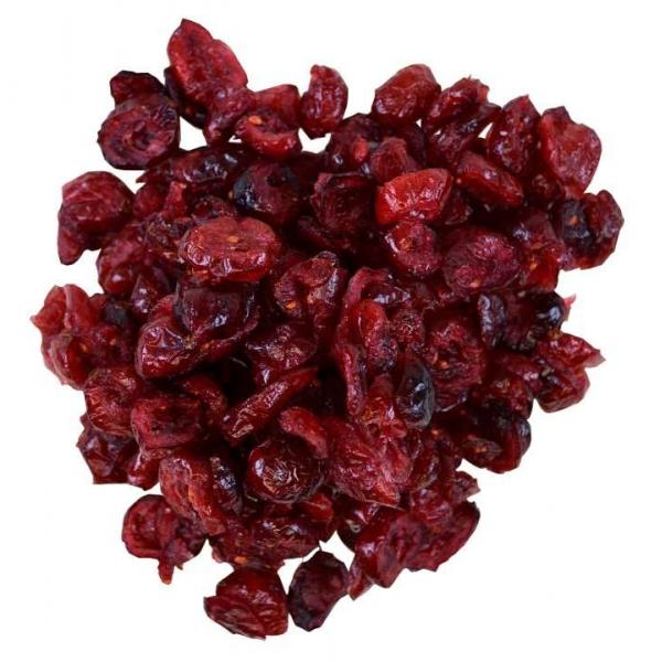Sugar Foods Dried Fruit Cranberries 0.5 Ounce Size - 150 Per Case.