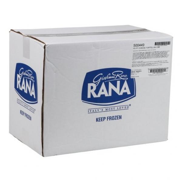 Rana Meals Solutions Cheese Tortelloni 4 Pound Each - 3 Per Case.