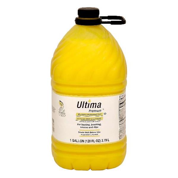 Ultima Premium Buttery Liquid Butter Alternative Oil 1 Gallon - 3 Per Case.