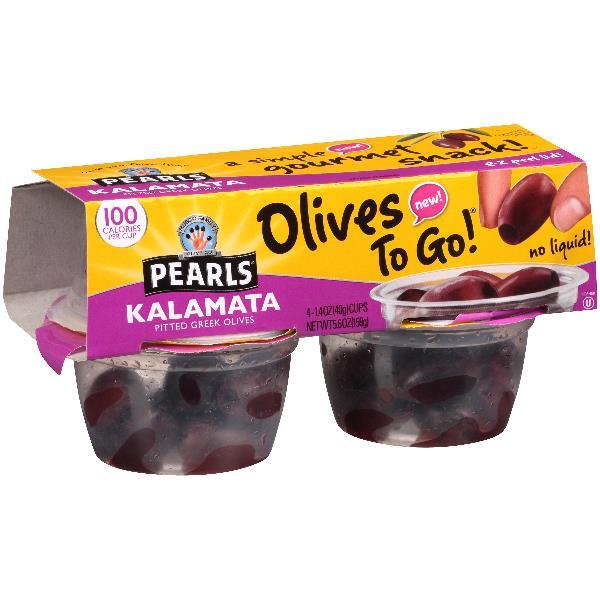 Olives Kalamata Pitted 5.6 Ounce Size - 6 Per Case.