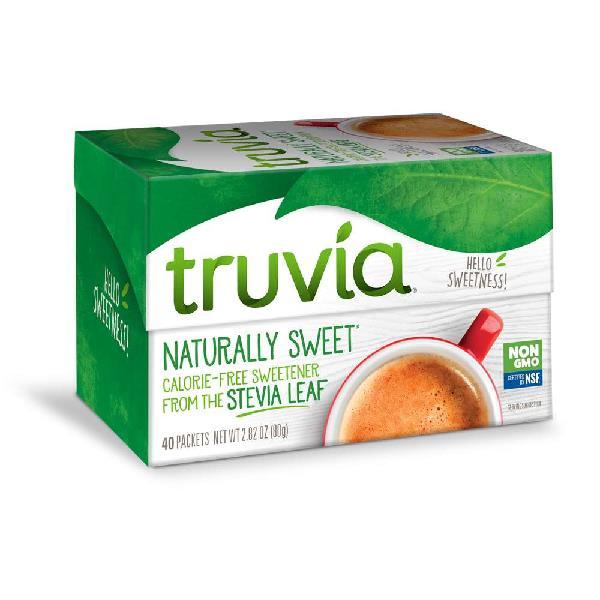 Truvia Original Calorie Free Sweetener From The Stevia Leaf Packets Count Car 2.82 Ounce Size - 12 Per Case.