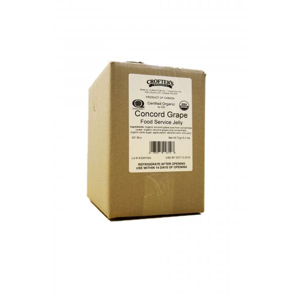 Crofters Organic Jelly Grape Foodservice Kilogram 7.2 Kg - 1 Per Case.
