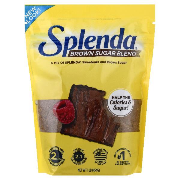 Splenda Brown Sugar Blend Rrp 1 Pound Each - 6 Per Case.