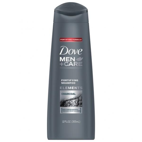 Dove Mencare Shampoo Charcoal 12 Ounce Size - 6 Per Case.