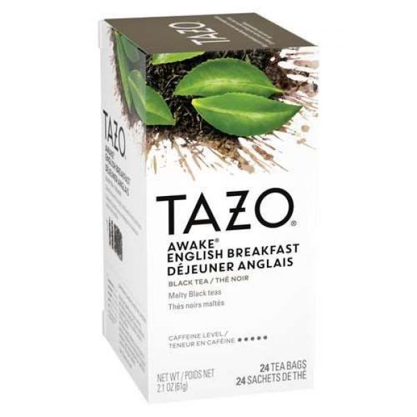Tazo English Breakfast Tear Bag, 24 Piece- 6 Per Case.
