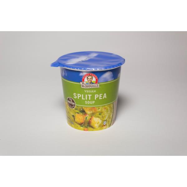 Dr Mcdougall's Cup Soup Split Pea 2.5 Ounce Size - 6 Per Case.