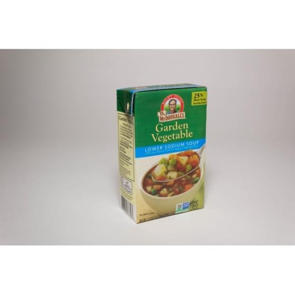 Dr Mcdougall's Garden Vegetable Soup Readyto Serve 17.9 Ounce Size - 6 Per Case.