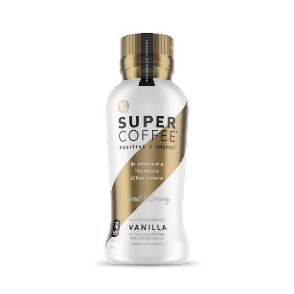 Super Coffee Vanilla Bean Super Coffee 12 Fluid Ounce - 12 Per Case.