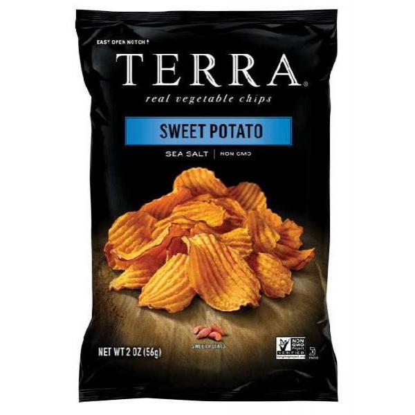 Terra Chips Crinkle Sweets 2 Ounce Size - 8 Per Case.