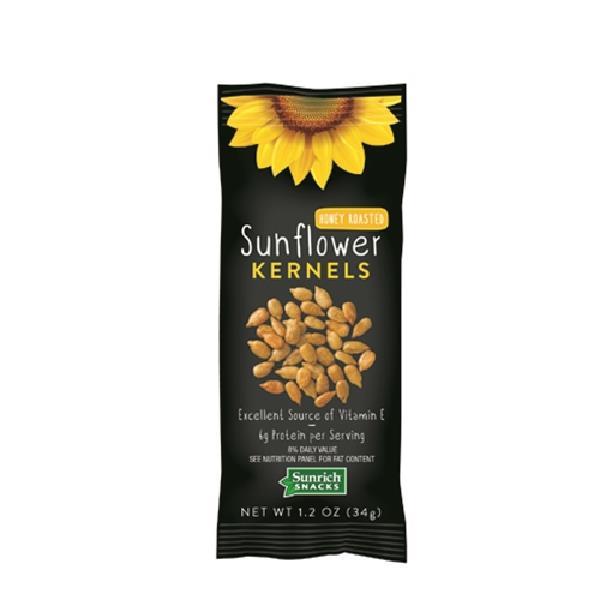 Sunflower Seed Kernel Lightly Salted Dry Hulled Nut 25 Pound Each - 1 Per Case.