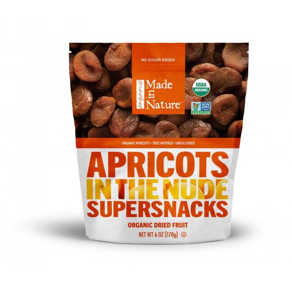 Made In Nature Dried Fruit Apricot 6 Ounce Size - 6 Per Case.