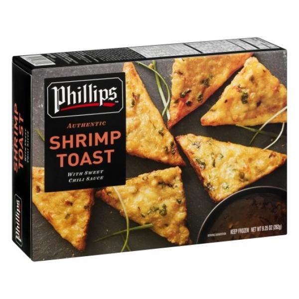 Shrimp Toast 9.25 Ounce Size - 12 Per Case.