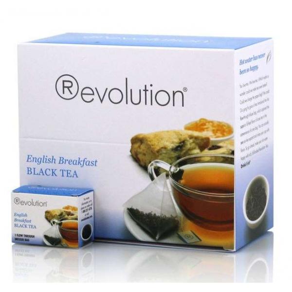 Revolution Tea Tea English Breakfast Black 2.33 Ounce Size - 4 Per Case.