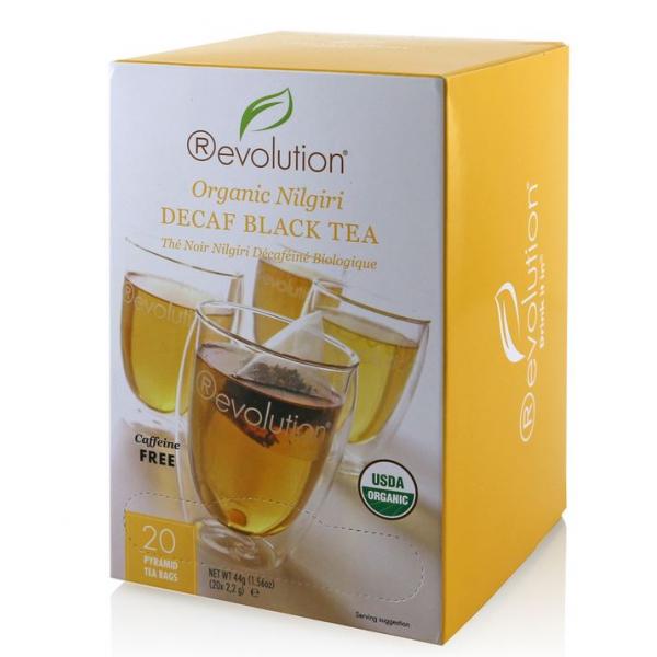 Revolution Tea Organic Nilgiri Decaffeinatedblack 20 Count Packs - 6 Per Case.