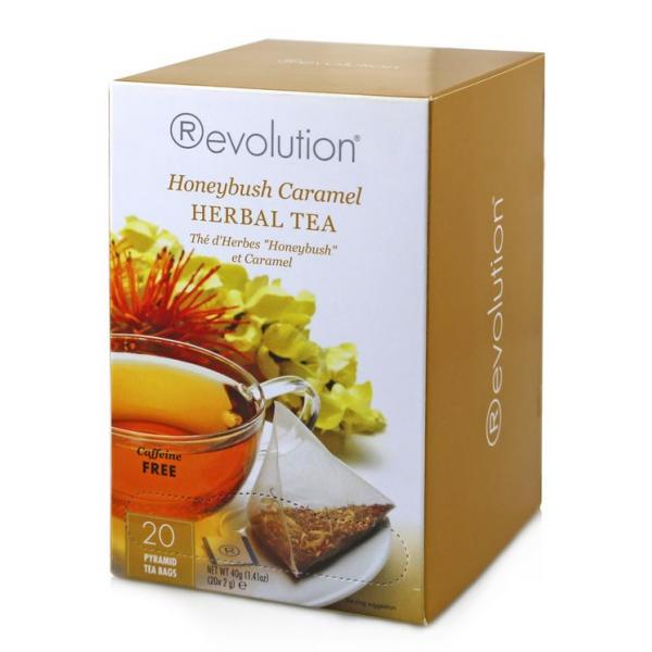 Revolution Tea Tea Honeybush Caramel Herbal 20 Count Packs - 6 Per Case.