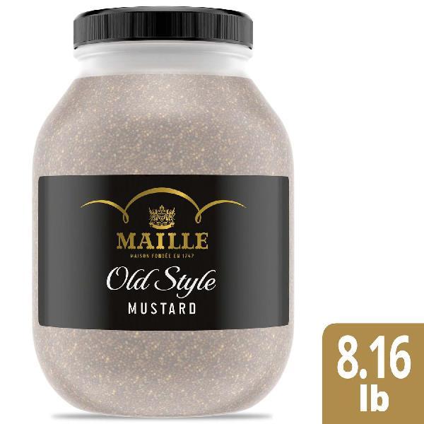 Maille Condiment Mustard Old Style Ga 1 Gallon - 4 Per Case.