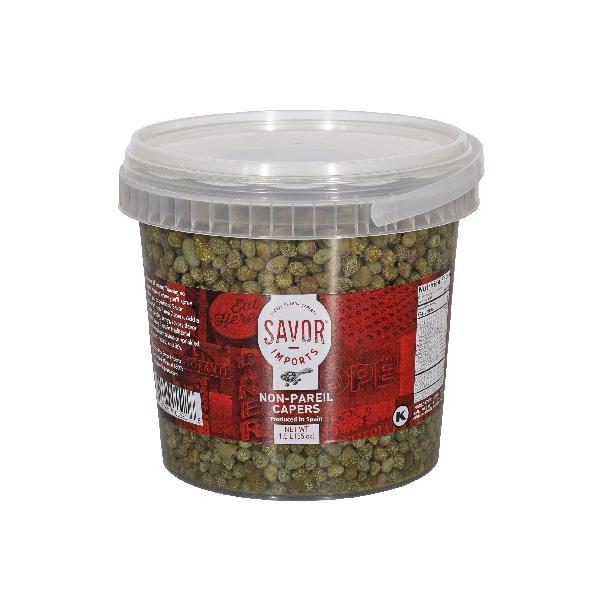 Savor Imports Non Pareils Capers Lt 1.5 Liter - 4 Per Case.