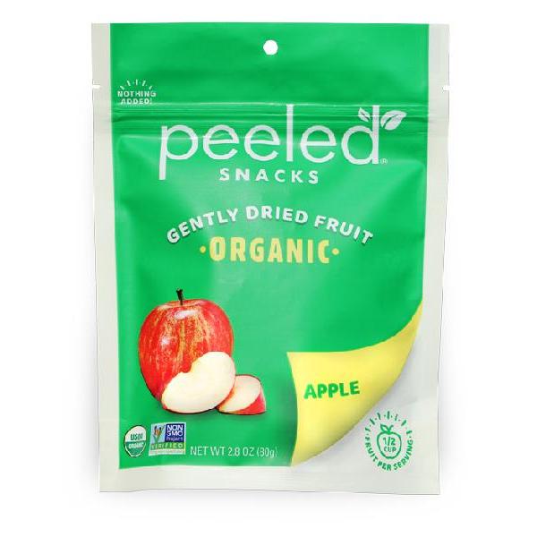 Peeled Snacks Apple Two Core 2.8 Ounce Size - 12 Per Case.