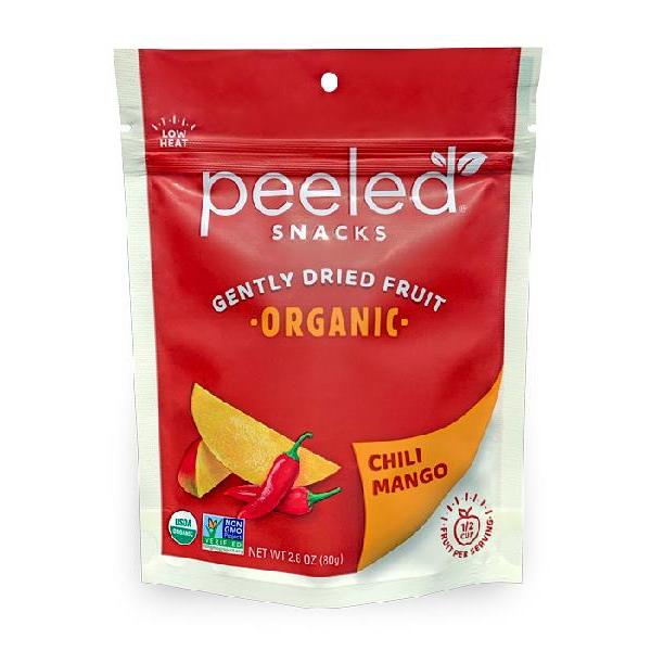 Peeled Snacks Mango With Akick 2.8 Ounce Size - 12 Per Case.