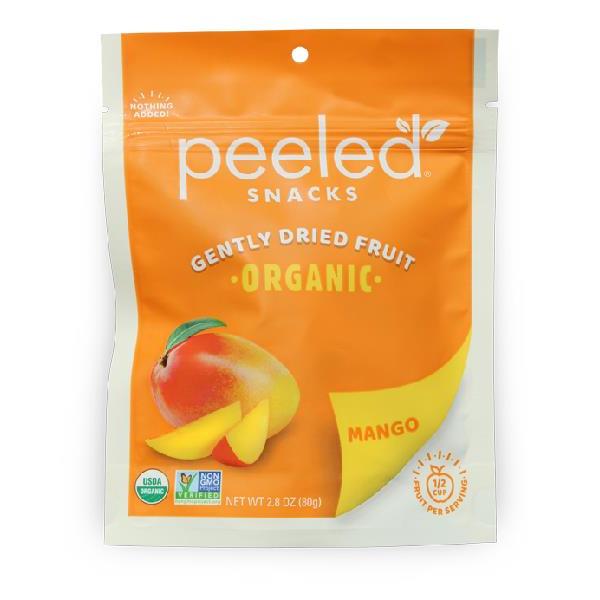 Peeled Snacks Much Ado About Mango 2.8 Ounce Size - 12 Per Case.