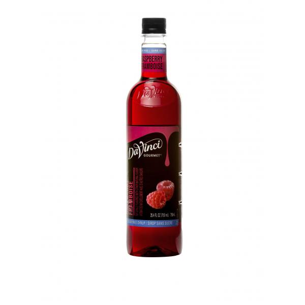Davinci Gourmet Syrup Sugar Free Raspberry 750 ML - 4 Per Case.