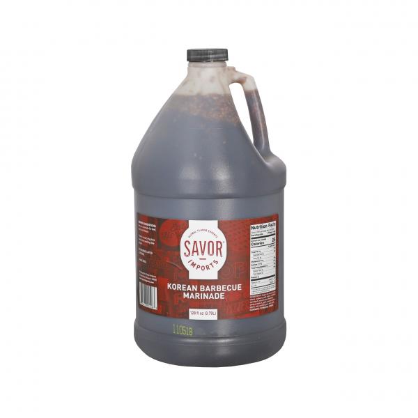Savor Imports Korean Barbecue Marinade 1 Gallon - 4 Per Case.