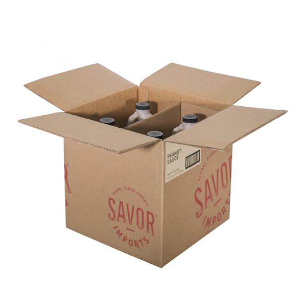 Savor Imports Asian Peanut Sauce 1 Gallon - 4 Per Case.