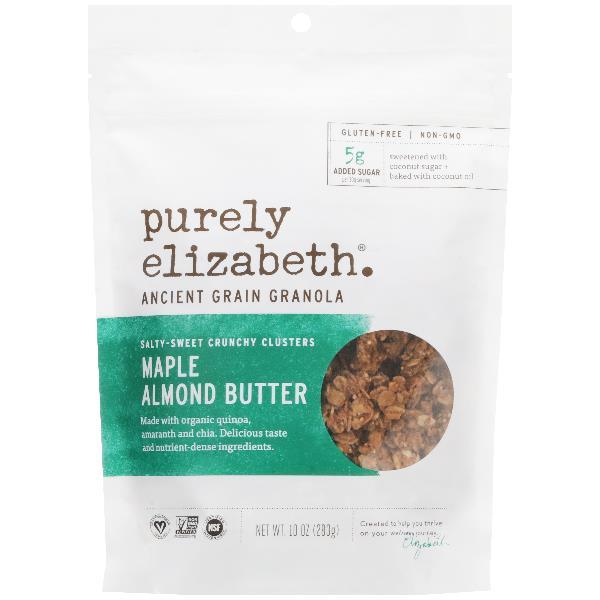 Purely Elizabeth Maple Almond Butter 10 Ounce Size - 6 Per Case.