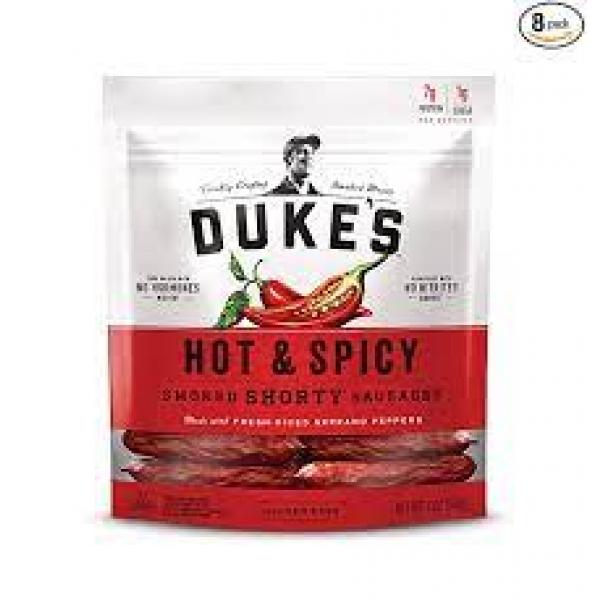 Duke's Duke's Hot & Spicy Sausage Caddy Pack 8-5 Ounce 8-5 Ounce