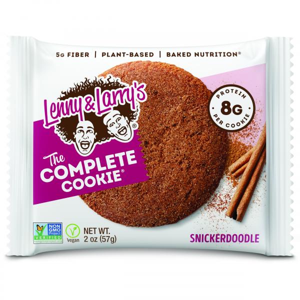 Lenny & Larry's Complete Cookie Complete Cookie Snickerdoodle 2 Ounce 6-12-1 Each 6-12-each