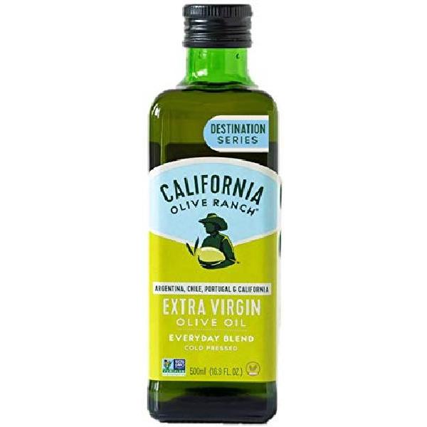 California Olive Ranch Global Blend Medium Extra Virgin Olive Oil 16.9 Fluid Ounce - 12 Per Case.