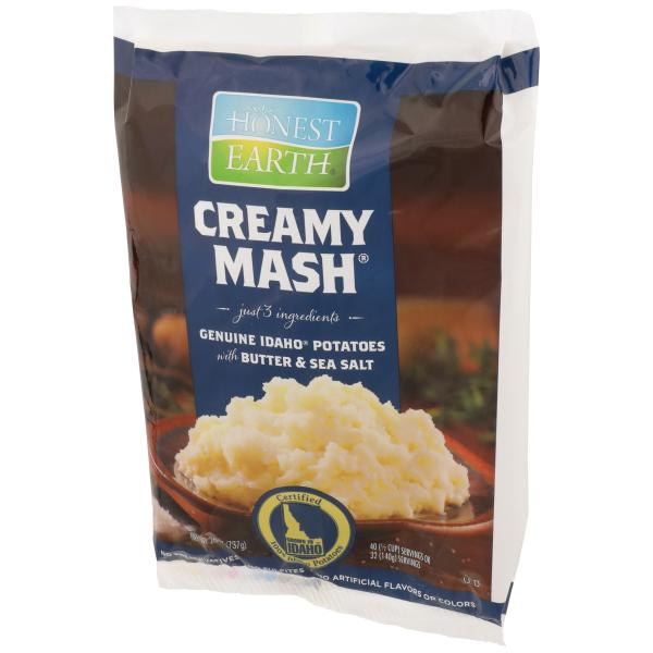 Honest Earth® Creamy Mashed Potatoes With Butter & Sea Salt Hs 26 Ounce Size - 8 Per Case.