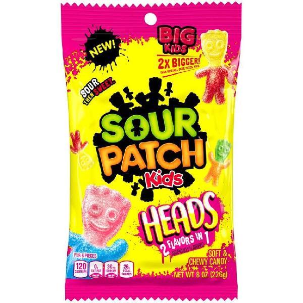 Big Heads Peg Bag 8 Ounce Size - 12 Per Case.
