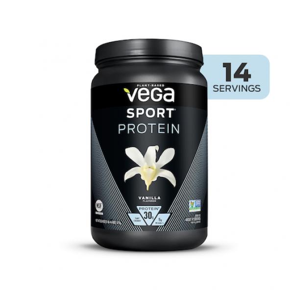 Vega Sport Protein Vanilla Tub 20.4 Ounce Size - 6 Per Case.