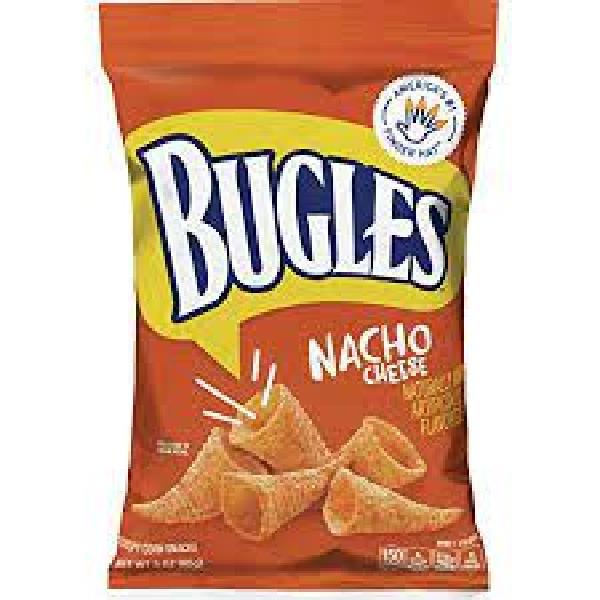 Bugles™ Snack Nacho Cheese 3 Ounce Size - 6 Per Case.