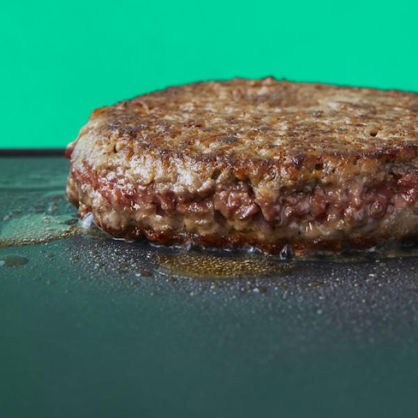 Impossible Burger Plant Based Meat Patty 0.25 Pound Each - 40 Per Case.