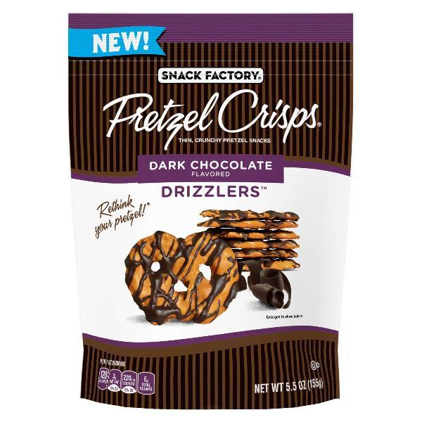Drizzlers Dark Chocolate 5.5 Ounce Size - 12 Per Case.